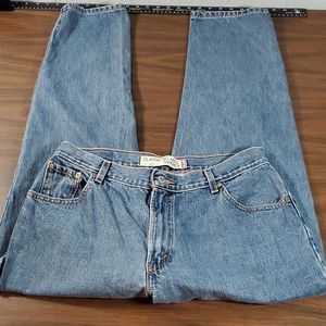 Vintage Ladies Levi's 550‎ Relaxed Tapered Jeans 16 M